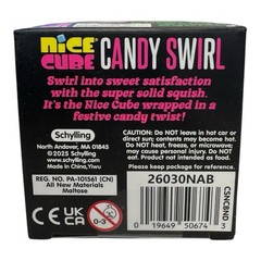 💗Authentic NEEDOH Nice Cube Candy Swirl NEE DOH Squeeze RARE 💗 Ready 2 Ship!