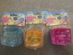 3 Sugar Swaps Building Blocks Glitter Squishy Blue Pink Orange NEW 2026 Series