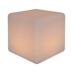 Cube LED RGB 16 Color Changing Light Stool Outdoor Indoor Patio Party Chair Seat