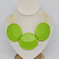 Silicone Chew Necklace for Autism ADHD Calming Teething Chewy Bite Green