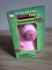 Cute Pink Squishy Viral Capybara Sand-Filled Stretch Fidget Toy