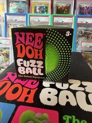 Nee Doh FUZZBALL LOT OF 12 Needoh Squish Stress Ball w/Display Free Shipping
