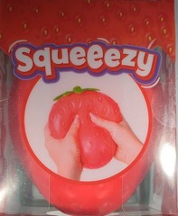 Sunny Days Squeeezy Jumbo Squeezy STRAWBERRY – Squishy Toy, Stress Relief Fun