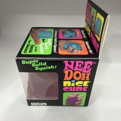 Nee Doh Nice Cube PINK NEW IN BOX 3”