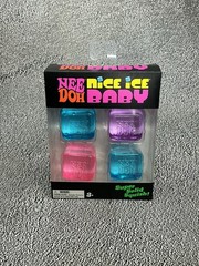 Needoh Nice Ice Baby Pack Of Four (Mini Nice Cubes) Brand New Sealed