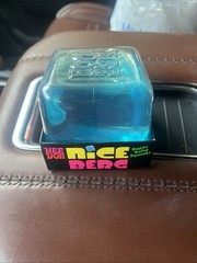 NeeDoh Nice Berg Blue XL Giant Nee Doh Niceberg Solid Squish Cube Ice Block
