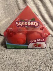 Lot 3 Squishy Sunny Days SmushMart Grape 🍇 Peach 🍑 Cherry 🍒 Squeeze Toys RMS