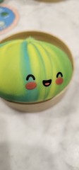 ULTRA RARE TIE DYE Mystery Squishy Dumpling Chase Crazy Fun RMS. FREE SHIPPING