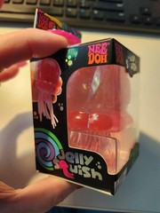 🪼 AUTHENTIC Schylling NeeDoh Pink JELLY SQUISH! Jellyfish Squish Nee Doh. REAL!