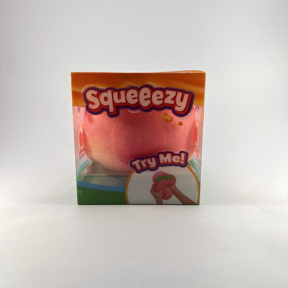 Sunny Days Jumbo Peach Squishy Toy Stress Relief Sensory Fidget New