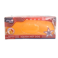 Sunny Days Squishy Hot Dog Squeezy Stress Ball Fidget Toy (2-PIECE) New