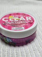 Strawberry Scented Slime 2 Pack SlimyGloop & Crystal Clear Poolside Berry