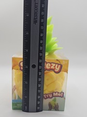 Sunny Days Squeeezy Pineapple Tactile Squeeze Toy Yellow/Green Ages 3-5 Years