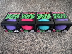 Schylling NeeDoh Funky Pup – Lot of 4 100% Authentic