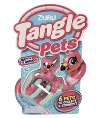 Ɣ ZURU TANGLE PETS🦩 ●LINKY THE FLAMINGO● 🦩 Pick It Up, Twist It, Tangle It!
