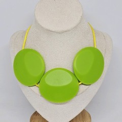 Silicone Chew Necklace for Autism ADHD Calming Teething Chewy Bite Green