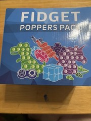 Fidget Poppers Pack Tactile Sensory Toy Set – Sensory Fidget Poppers New in Box