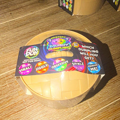 FUN DOH Squishy Dumpling Mystery Squeeze Toy, Beige, Ages 3-4
