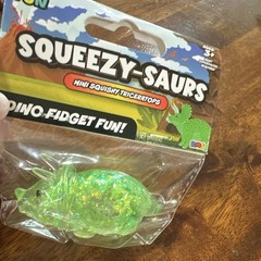 RMS Squeezy-Saurs Mini Squishy Dinosaur Fidget Squeeze Toy Multicolor Ages 3+