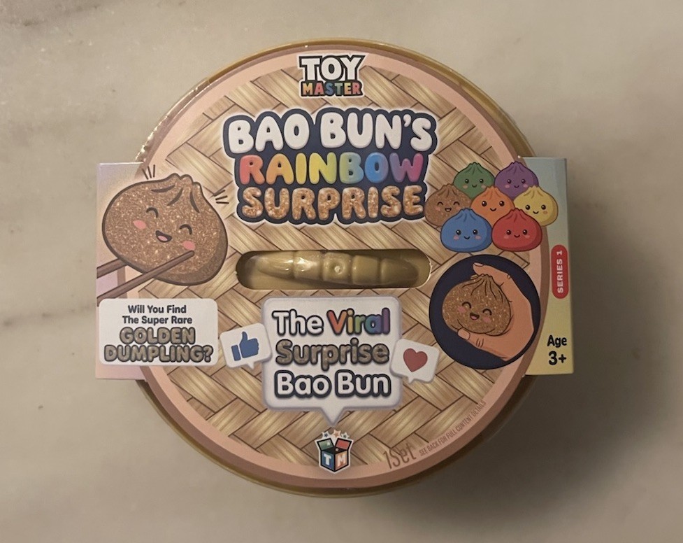 NEW Surprise Bao Bun’s Rainbow Mystery Dumpling Gold Series Squishy
