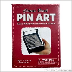 NRFB 2007 Classic Black PIN ART with Metal Pins — Make 3D Sculptures