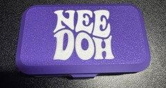 3D Printed Protective Carrying Storage Case For NeeDoh Nice-Sicle