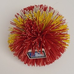 MLB St. Louis Cardinals KOOSH BALL Sensory Toy Red Yellow White 3.5″ Diameter
