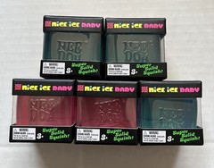 Lot of 5 Schylling NeeDoh Nice Ice Baby Stress Toy Sealed New Authentic