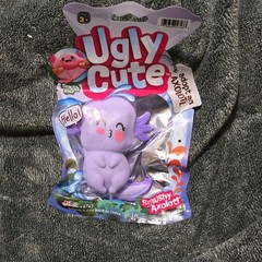 Jaru Ugly Cute Smushy Axolotl Tactile Squeeze Toy, Purple 3+ MPN 4743