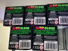 Needoh Lot Of (5). Nice Cube Glow. New And Sealed.