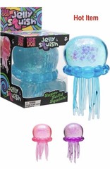 AUTHENTIC Nee Doh Jelly Squish Super Solid Squeeze Toy (Color Varies)