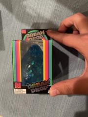 *FULLY AUTHENTIC*Schylling NeeDoh DREAM DROP Glitter Blue Squishy Fidget Squeeze