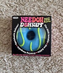 Schylling NeeDoh Donut NEW Squishy Sensory Toy BLUE & PINK