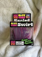 NeeDoh Swirl Purple, Pink & White NEW