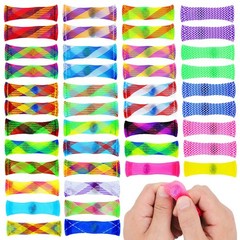 Fidget Toy 42 Pack Mixed Color Marble Mesh 4 inches / 10 cm, Colors