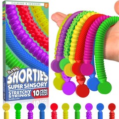 BUNMO Stretchy Strings – Sensory Toys – Stimulating & 10 Pack, Mini