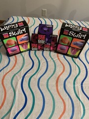 Lot Of 5 NeeDohs 3 FUZZBall Flower Power 2 Teenie NeeDoh Swirls 4 Pack Authentic