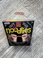 NeeDoh Noodlies Sensory Fidget Toy, RARE Nee Doh Stretchy Noodles 5 Colors USA