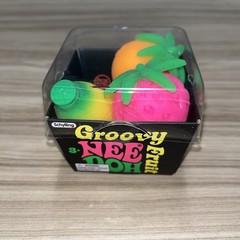 NeeDoh GROOVY FRUIT Basket Viral TikTok Squishy Set 3 Pack NEW