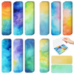 90PCS Sensory Stickers – 2 Textured Surface, Storage Box Included –