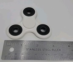 White Fidget Spinner Kids Teen Adults Toys ADHD Autism Addictive Fidget Spinners