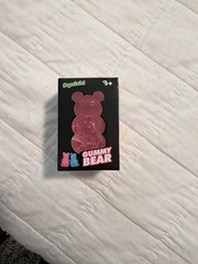 Gummy Bear Squishy Toy NIB Stress Relief Squishy Fidget Toy Pink