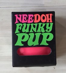 New Sealed Needoh Funky Pup Pink- Squishy Stress Relief Toy Tik Tok Viral