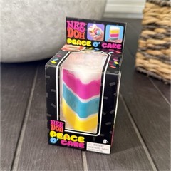 Authentic, Schylling Nee Doh Peace O’ Cake. Super rare! (Free Shipping!)