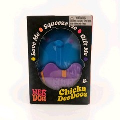 Nee Doh Chicka DeeDoos Squeeze Toy Blue Purple Ages 3+ 3-4 Years 4-7