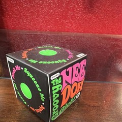 Schylling Nee Doh Groovy Glob Tactile Squeeze Toy, Green, Ages 3+