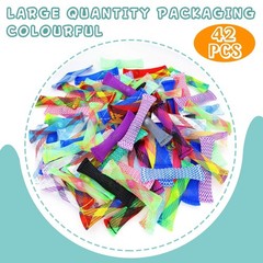 Fidget Toy 42 Pack Mixed Color Marble Mesh 4 inches / 10 cm, Colors
