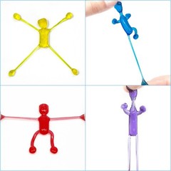Novelty Sticky Man Decompression Anti-Pressure Toy Kids Party Favor Set