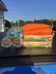 Squeeezy Butter And Carrot 2x ,Mystery Dumpling 3x LOT 100% Authentic!!