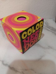 Authentic NeeDoh Color Change Squeeze Toy, Pink Yellow, Ages 4-7 to 17+ Years